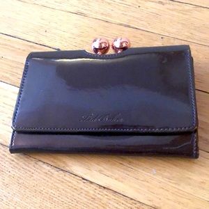 Ted Baker Patent Leather Wallet